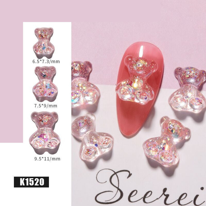 Resin Nail Art Decorations