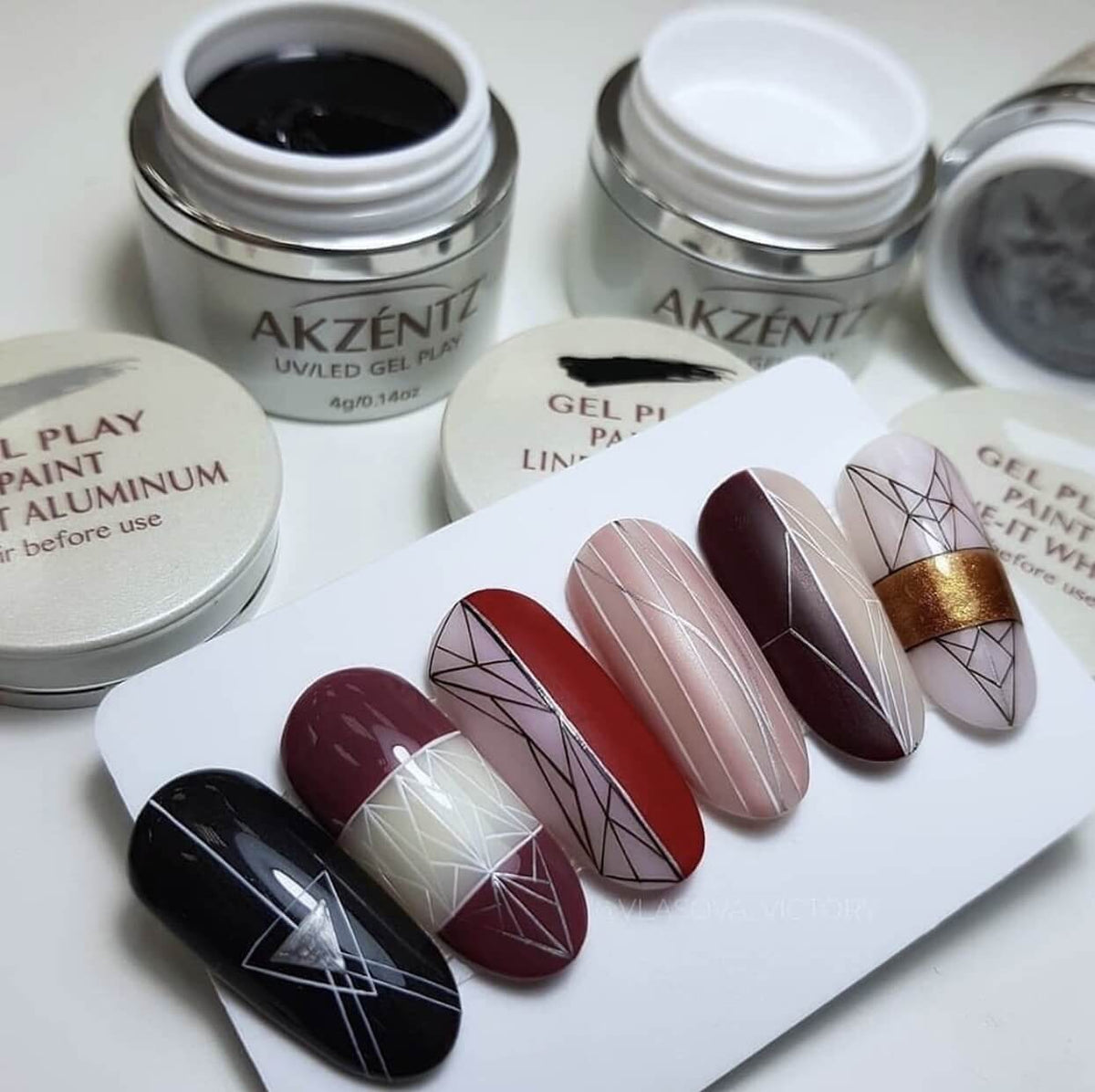 Akzentz - Gel-Play Paint Line-It Aluminium, 4g