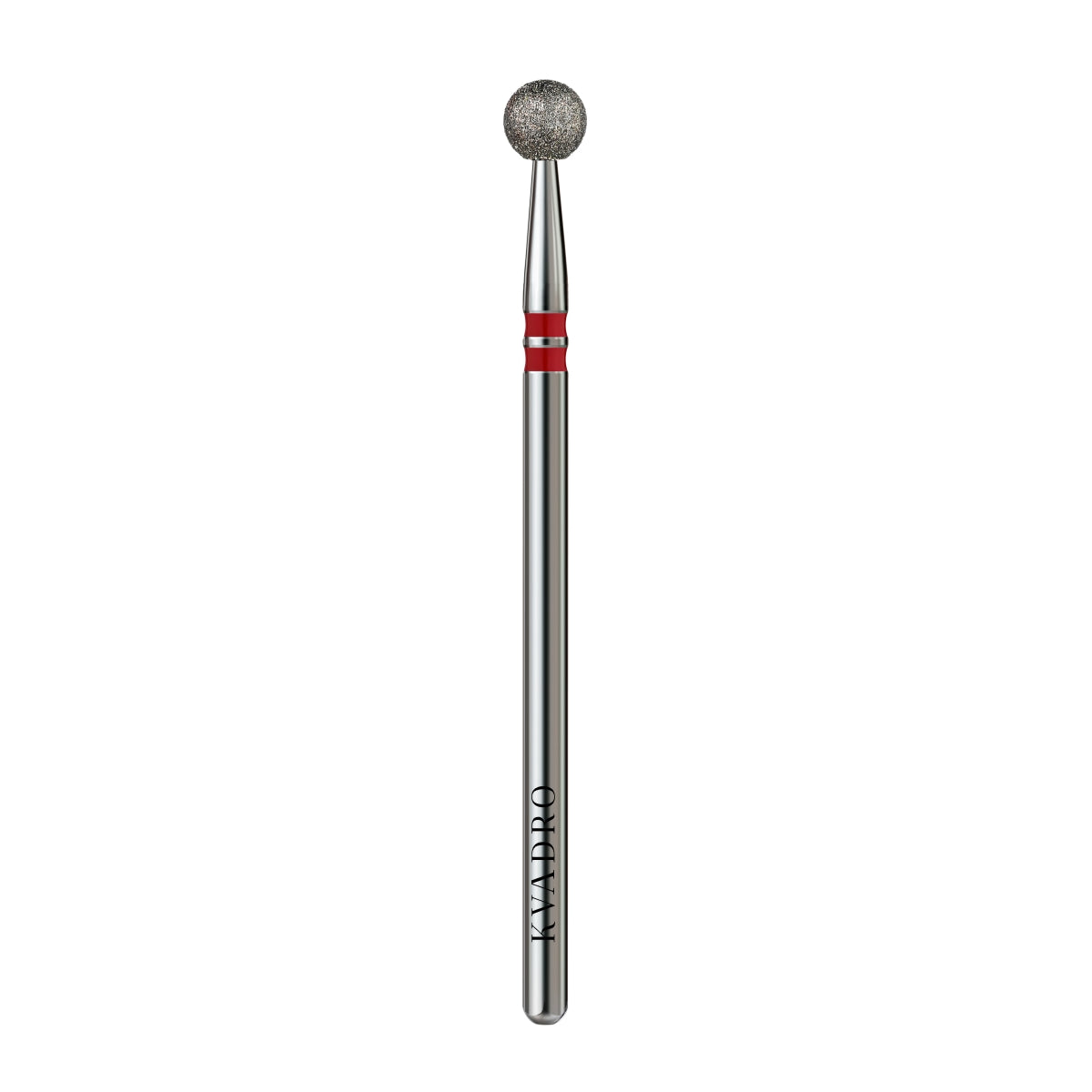 KVADRO Diamond Nail Drill Bit – Ball 0.40 mm – Red (#612)