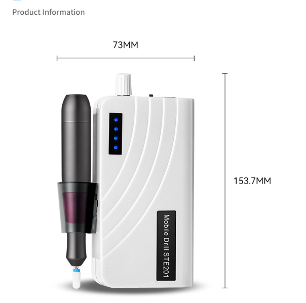Portable Electric Nail Drill for Nail Salons (Wholesale)