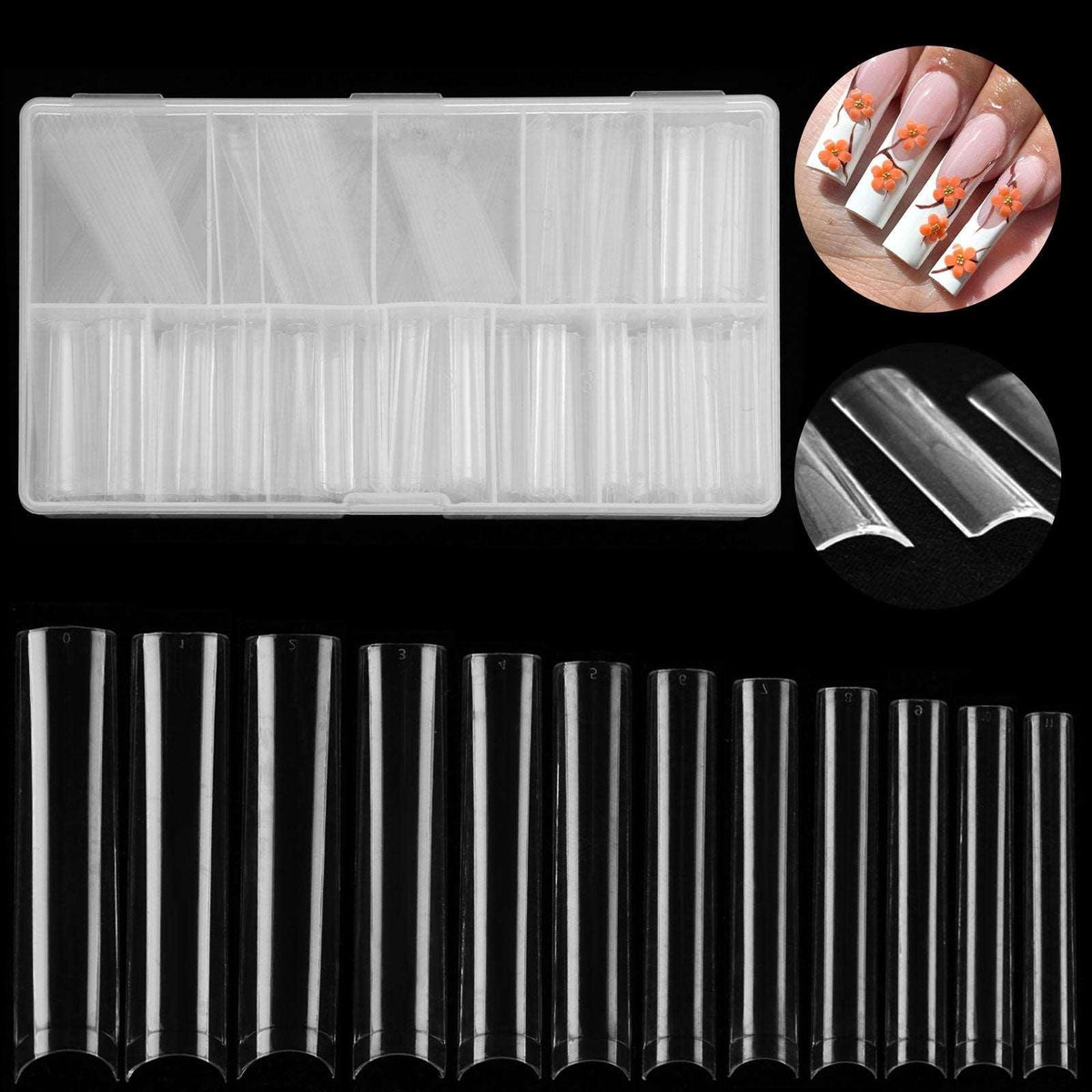 Elegant Acrylic French Nail Tips for Stunning Nail Art