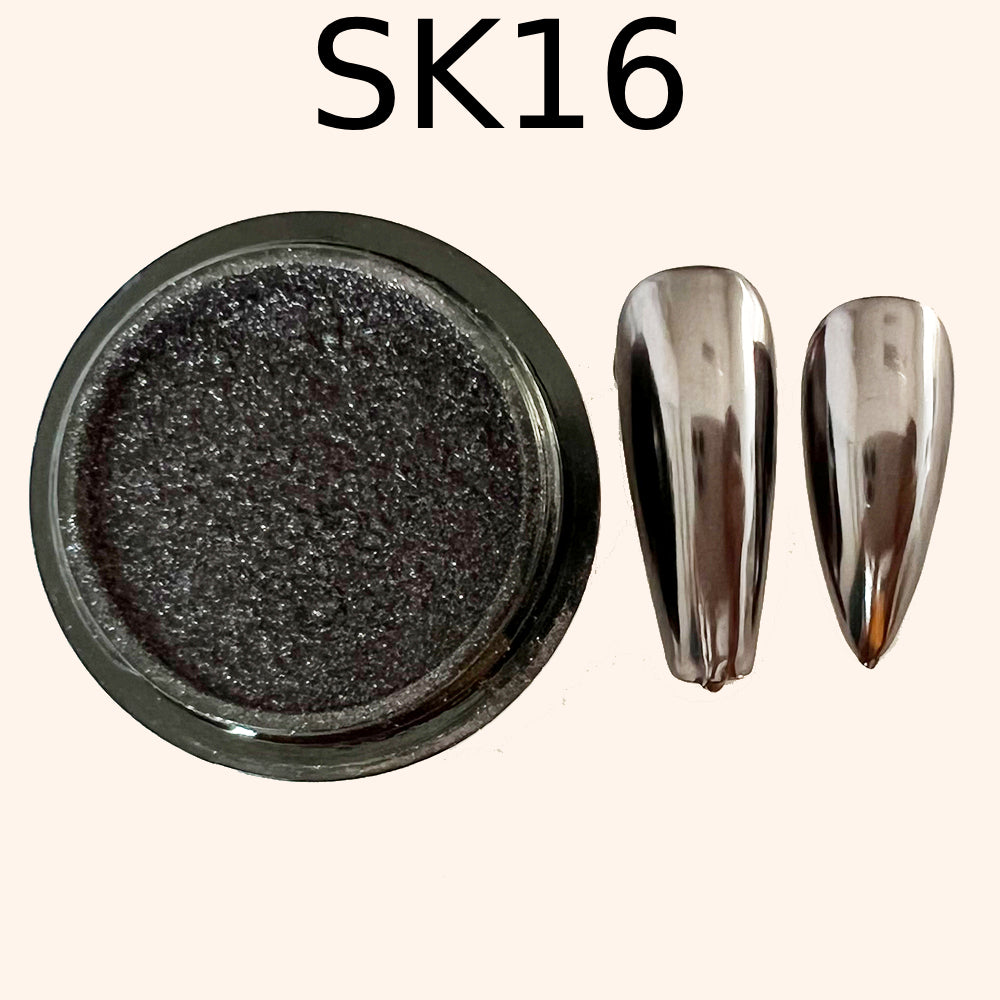 Chrome Mirror Effect Powder Pearl “Kvadrat”