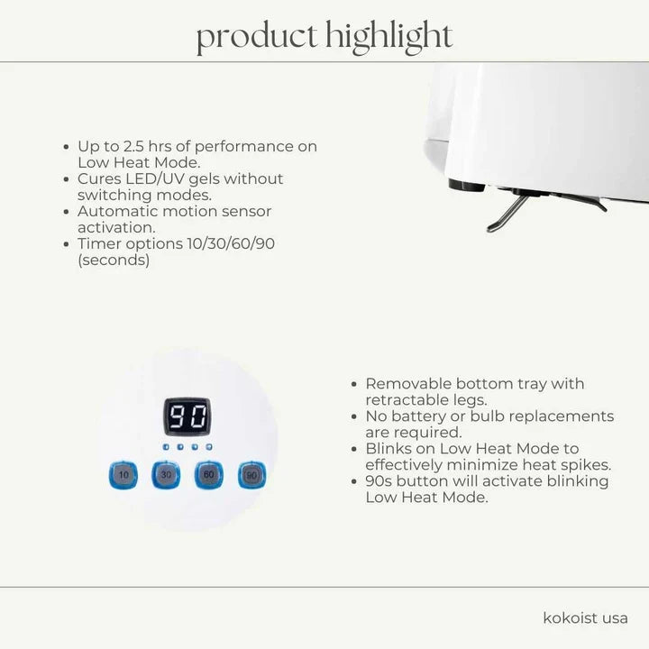 Kokoist LE BLANC LED Cordless Light