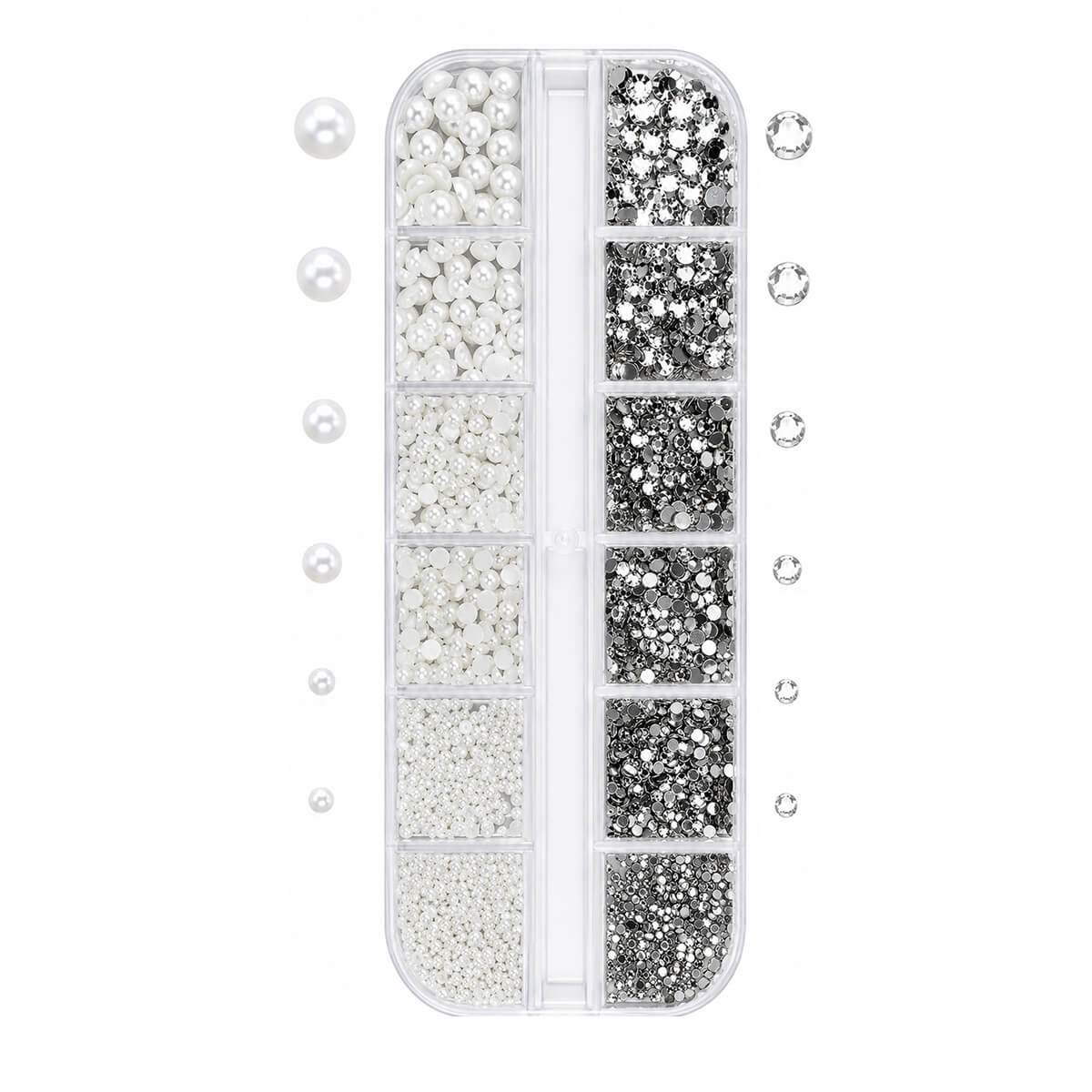Pearl & Rhinestone Nail Art Mix