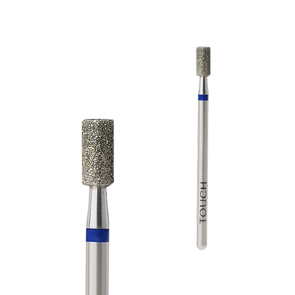 TOUCH - Diamond Cylinder Nail Drill Bit Blue 3.0 mm